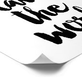 Reisen wir die Welt Poster (Ecke)