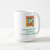 Reisen: Wo "Zuhause" ist, wo die Wi-Fi-Verbindung Kaffeetasse (VorderseiteRechts)