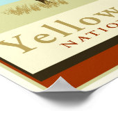 Reisen Wyoming Poster (Ecke)