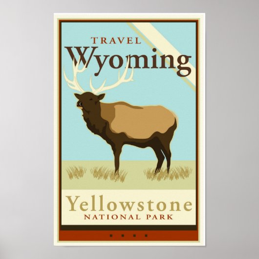 Reisen Wyoming Poster (Vorne)