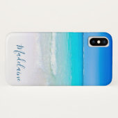 Reisen zum blauen Ozean Sky Case-Mate iPhone Hülle (Rückseite (Horizontal))