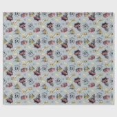 Reisen zum HOGWARTS™-Muster Geschenkpapier (Flach)