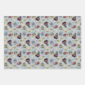 Reisen zum HOGWARTS™-Muster Geschenkpapier Set (Vorderseite 3)