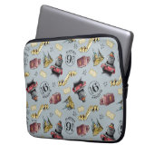 Reisen zum HOGWARTS™-Muster Laptopschutzhülle (Vorderseite Links)