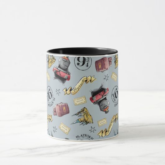 Reisen zum HOGWARTS™-Muster Tasse (Zentrum)