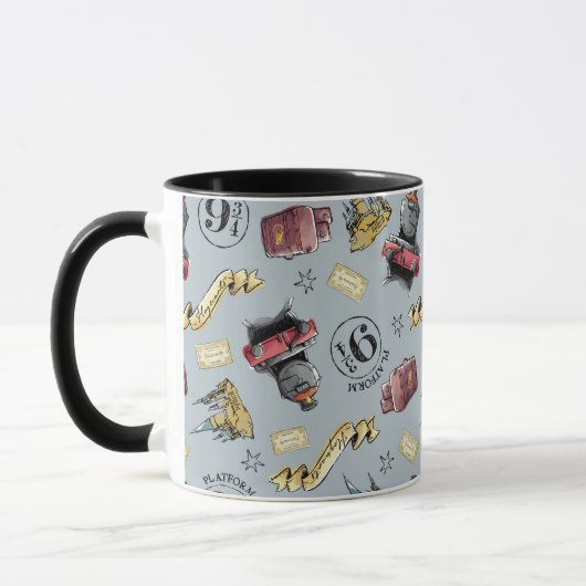 Reisen zum HOGWARTS™-Muster Tasse (Links)