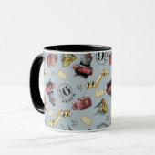 Reisen zum HOGWARTS™-Muster Tasse (Vorderseite Links)