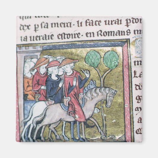 Reisende aus dem Roman de Jules Cesar Magnet (Vorne)