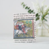 Reisende aus dem Roman de Jules Cesar Postkarte (Stehend Vorderseite)