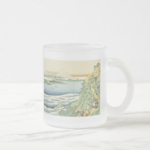 Reisende beim Bergsteigen, Hokusai, 1835 Tasse