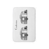 Reisende Camper Caravan Thunder_Cove Badematte (Vorderseite Vertikal)