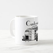 Reisende Camper Caravan Thunder_Cove Kaffeetasse (Vorderseite Links)