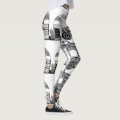 Reisende Camper Caravan Thunder_Cove Leggings (Rechts)
