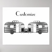 Reisende Camper Caravan Thunder_Cove Poster (Vorne)