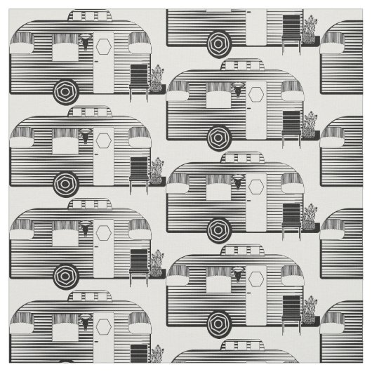 Reisende Camper Caravan Thunder_Cove Stoff (Muster)
