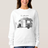 Reisende Camper Caravan Thunder_Cove Sweatshirt (Vorderseite)