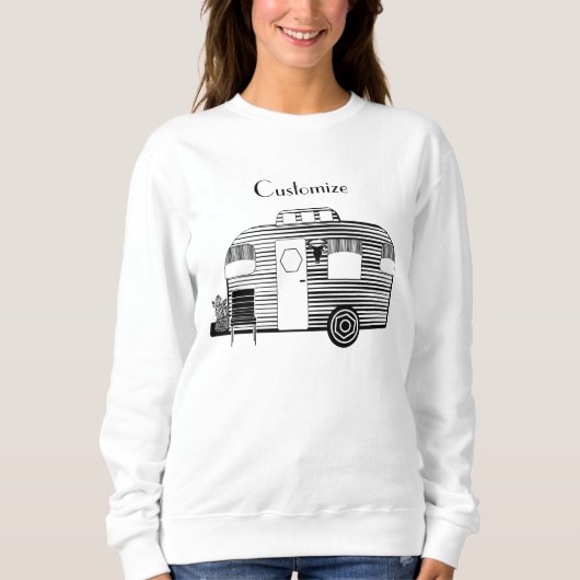 Reisende Camper Caravan Thunder_Cove Sweatshirt (Vorderseite)