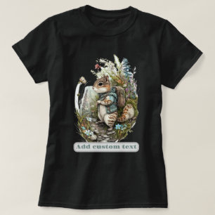 Reisende Chipmunk-Wildblume, Chipmunk-Liebhaber T-Shirt