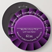 Reisende Farthest Family Wiedersehen Awards Button (Vorne & Hinten)