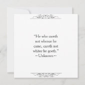 Reisende Farthest Family Wiedersehen Awards Templa Einladung (Rückseite)