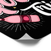 Reisende Flug Urlaub 50 Geburtstag Girls Trips Poster (Ecke)