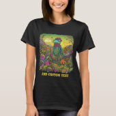 Reisende Frosch Waldtoad, Froschliebhaber T-Shirt (Vorderseite)