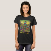 Reisende Frosch Waldtoad, Froschliebhaber T-Shirt (Vorne ganz)