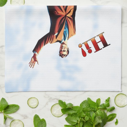 Reisende Geschirrtuch (Gefaltet)