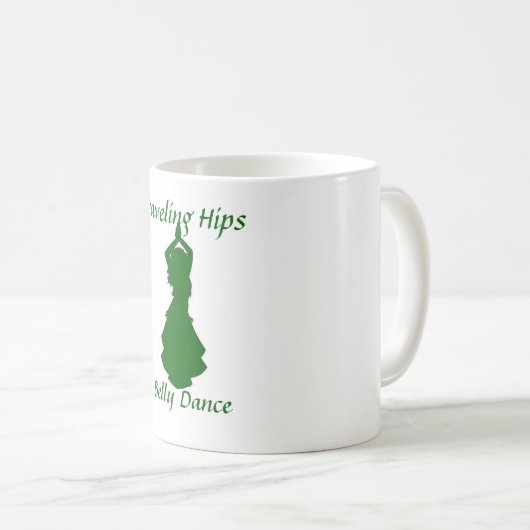 Reisende Hüften-Bauchtanz Coffe Schale Kaffeetasse (VorderseiteRechts)