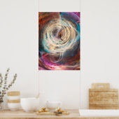 Reisende in Universum Poster (Küche)