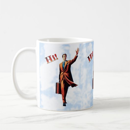 Reisende Kaffeetasse (Links)