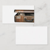 Reisende Katzen-Visitenkarte Visitenkarte (Vorne/Hinten)