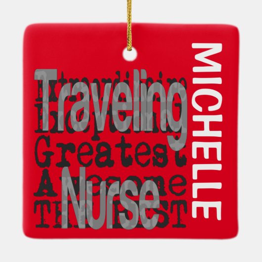 Reisende Krankenversicherung Extraordinaire CUSTOM Keramikornament (Rückseite)