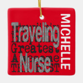 Reisende Krankenversicherung Extraordinaire CUSTOM Keramikornament (Vorderseite)