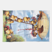 Reisende Küken Küchentuch (Horizontal)