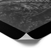 Reisende Palm Tree Kenya 1920 Poster (Ecke)