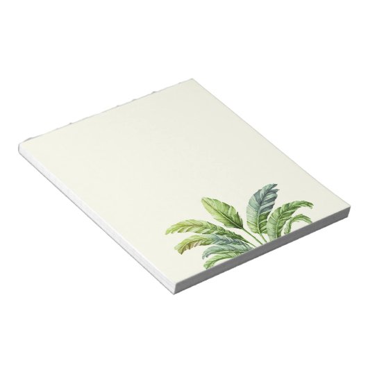 Reisende Palm Tree Tropical Boho Notizblock (angewinkelt)