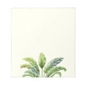 Reisende Palm Tree Tropical Boho Notizblock (Vorderseite)