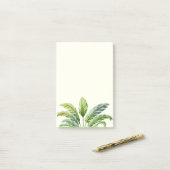Reisende Palm Tree Tropical Boho Post-it Klebezettel (Auf Schreibtisch)