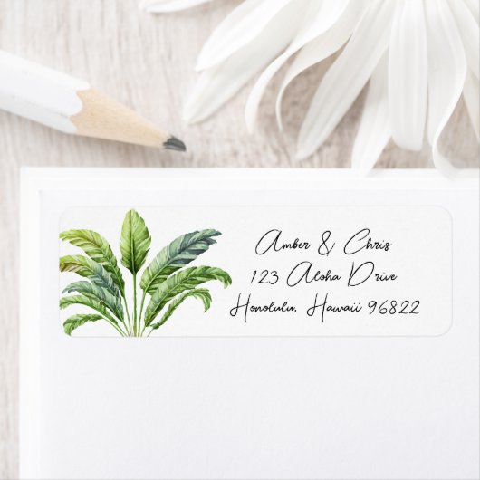 Reisende Palm Tree Tropical Green Boho (Insitu)