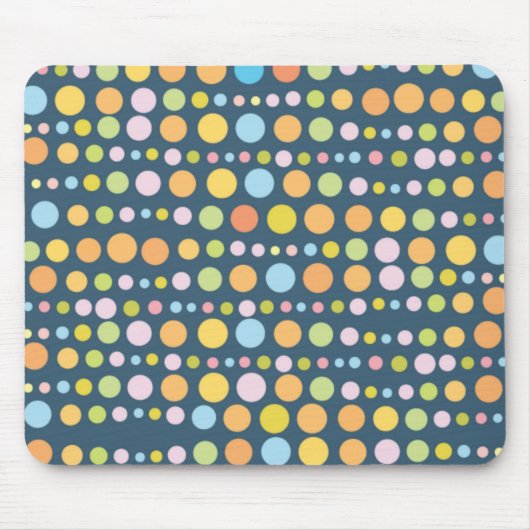 Reisende Punkte 5 Mousepad (Vorne)