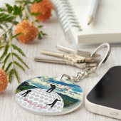 Reisende Spaß - Alabama Golfers Schlüsselanhänger (Vorderseite rechts)