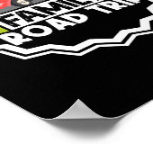 Reisende Straße Reise Familie Matching Urlaub Poster (Ecke)