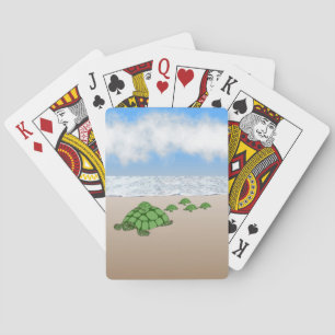 Reisende Terrapin Spielkarten