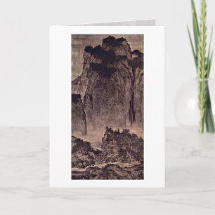 Reisende unter Bergen und Ströme durch Fan Kuan Karte