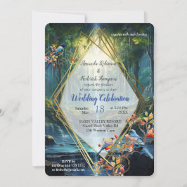 Reisende Wasserlandschaften unserer Welt Einladung