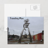 Reisender # 12 postkarte (Vorne/Hinten)