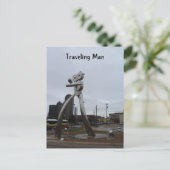 Reisender # 14 postkarte (Stehend Vorderseite)