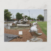 Reisender # 25 postkarte (Vorderseite)