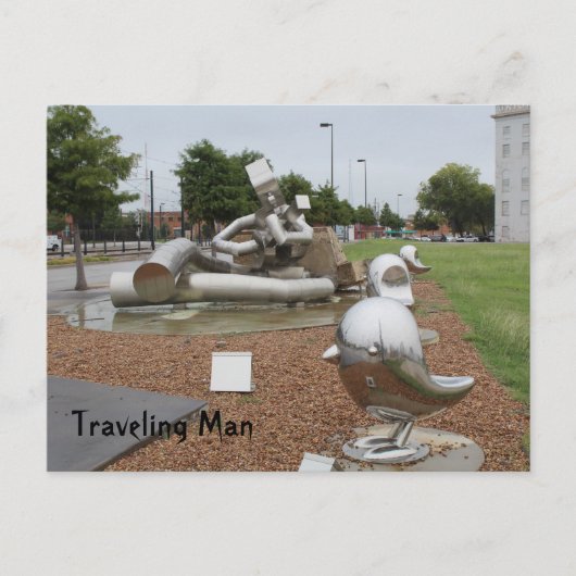 Reisender # 25 postkarte (Vorderseite)